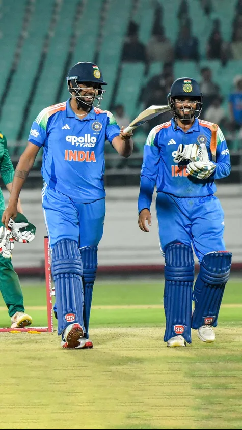 India A take 1-0 lead with a four-wicket win!