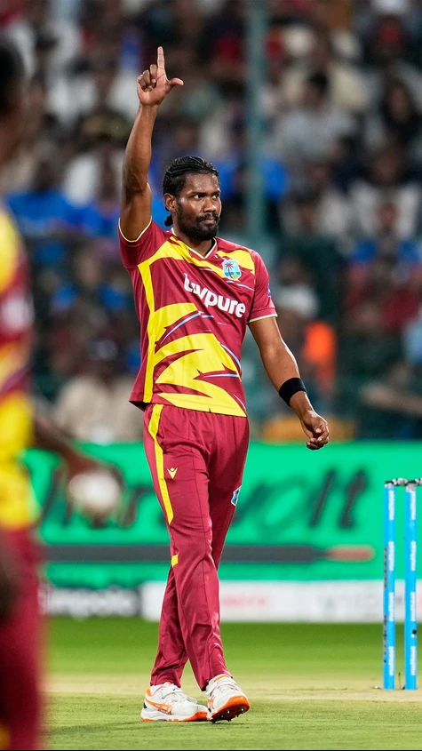 India’s top order blasts off, but WI pacers hit back with three quick wickets.