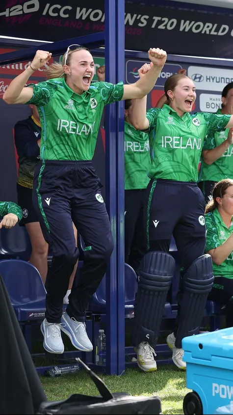 After 21 losses, Ireland finally have their first Women's T20 World Cup victory 💫