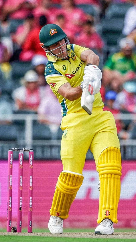Mitch Marsh’s brilliant knock comes to an end at 84! 🔥
