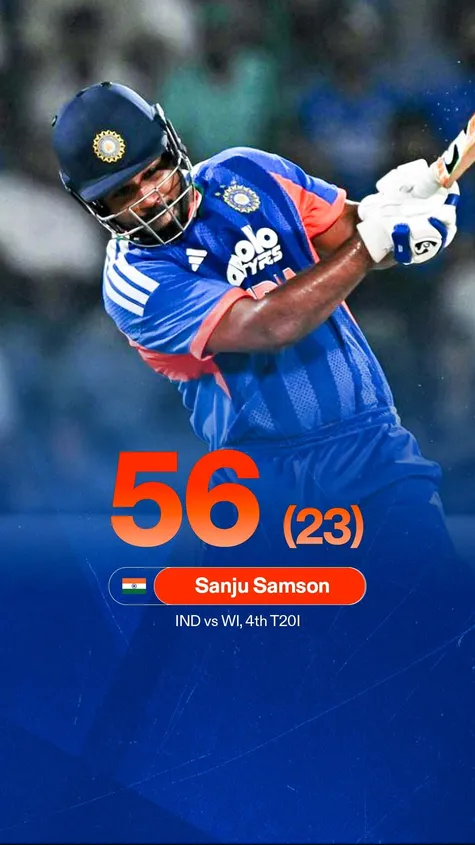 Samson departs for 56 but he did his job to give a fabulous start to his team