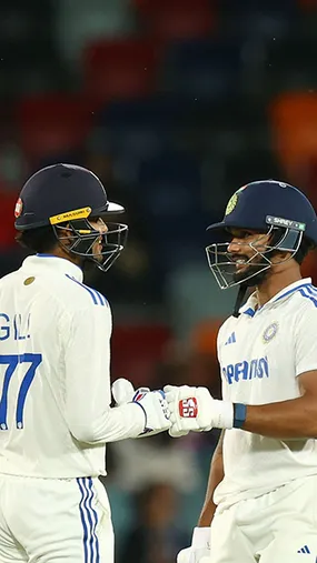 India win by 6 wickets, but But India will bat for remaining three overs!