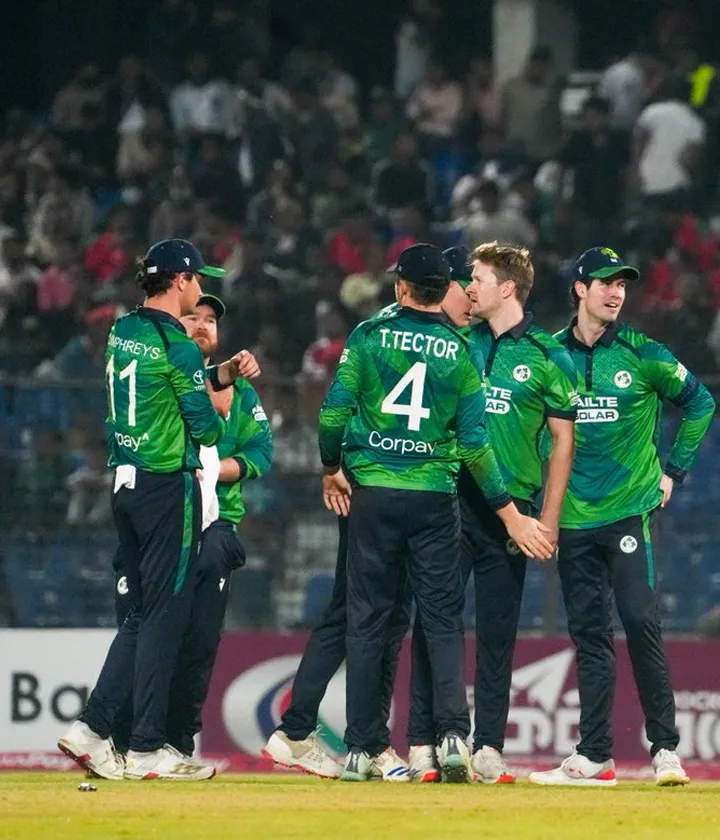 Ireland dominate the Tigers, sealing a 39-run victory!