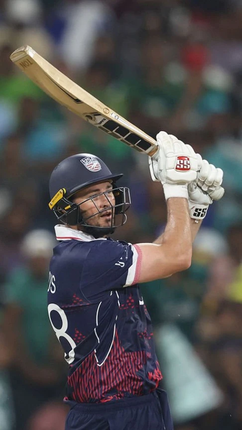PP ends! USA required 141 runs off the remaining 84 balls!