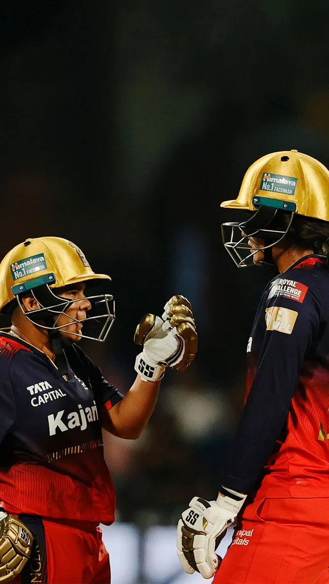 Gujarat Giants Women need 126 runs to win this match!