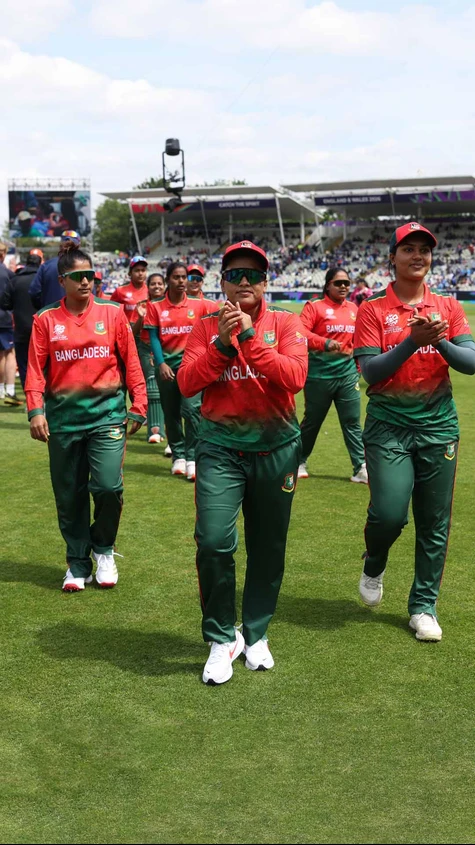 Record chase in women's T20 World Cups for Bangladesh 💪 🇧🇩
