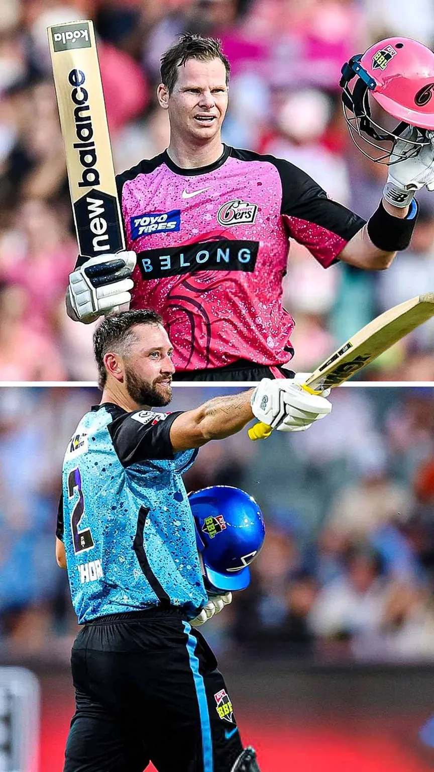 Two centurions light up the same day in BBL 14! 🔥💯