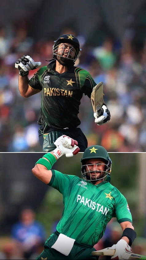 Ahmed Shehzad 🤝 Sahibzada Farhan | Pakistan's only centurions at the men's T20 World Cup