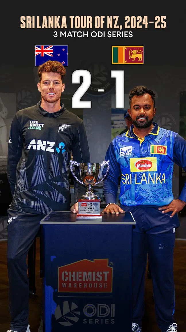 New Zealand clinch the series 2-1, but Sri Lanka roar back in style with a commanding 140-run win to dodge the whitewash! 