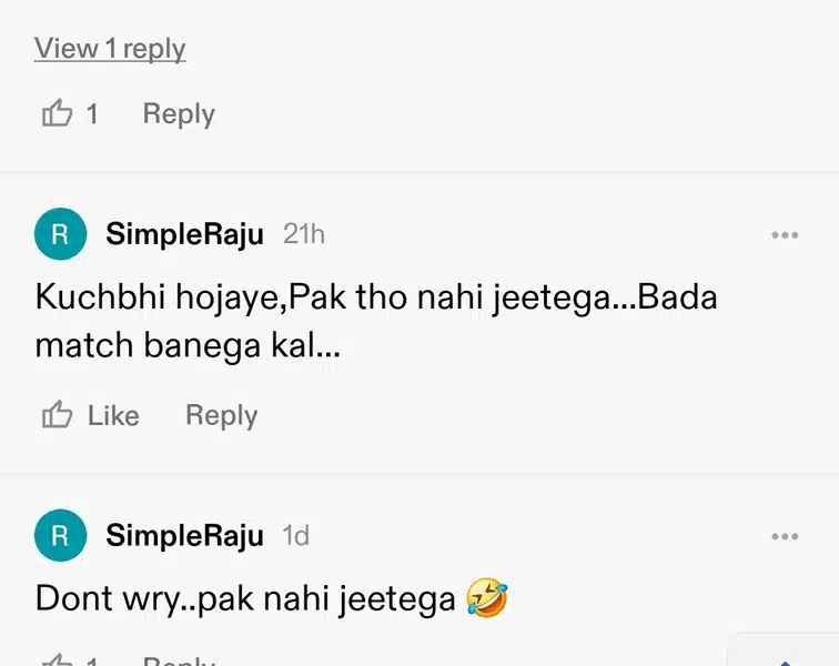SimpleRaju discussion media