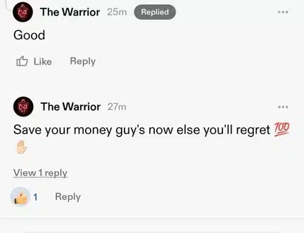 The Warrior discussion media