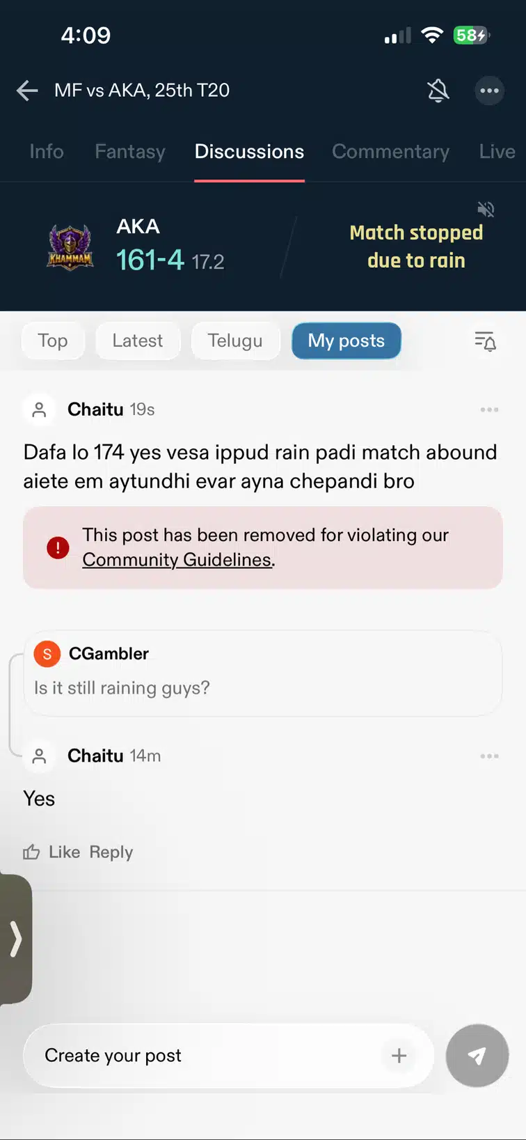 Chaitu discussion media