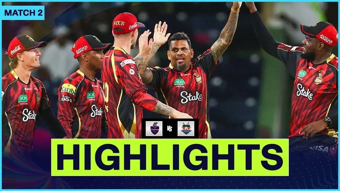TKR Off to Winning Start as Narine Runs Riot | Match 2 Highlights