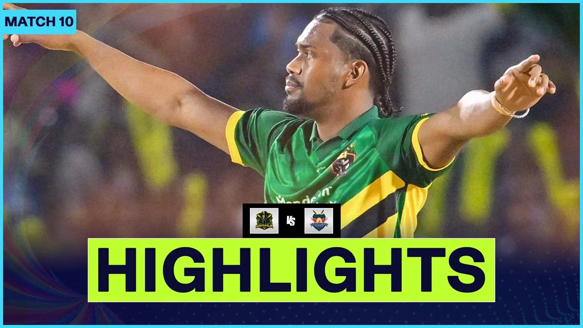 Jamaica Kingsmen beat St Kitts & Nevis Patriots by 51 runs | Match 10 Highlights