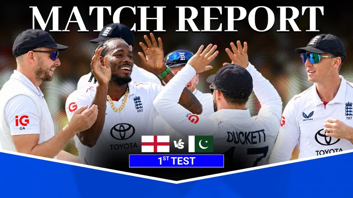 England Take 1-0 Lead as Pakistan Suffer Innings Defeat | 1st Test Match Report
