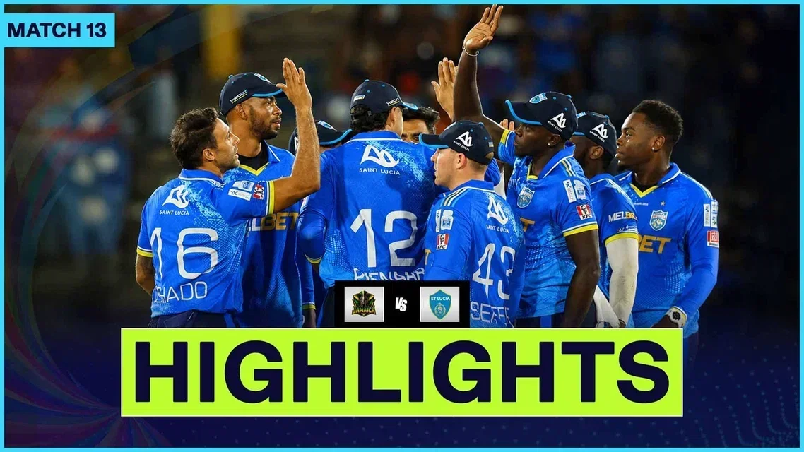 Forde, Pooran lead Saint Lucia Kings to impressive win | Match 13 Highlights