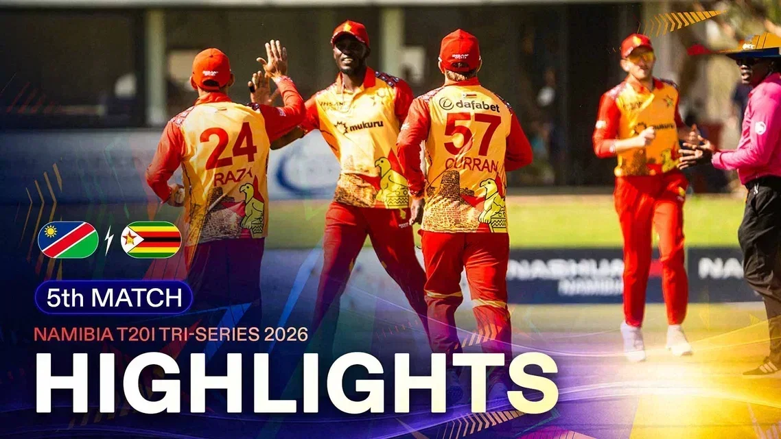 Zimbabwe beat Namibia by 5 wickets | Match 5 Full Highlights