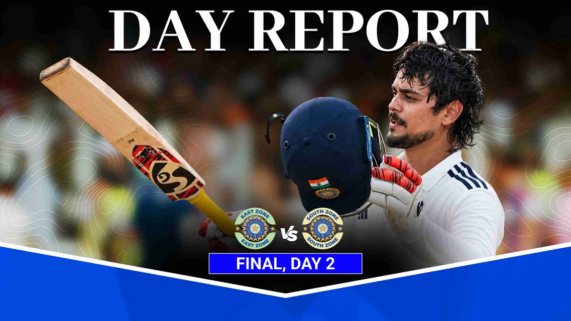 Ishan Kishan’s 270 Puts East Zone in Command | Day 2 Report
