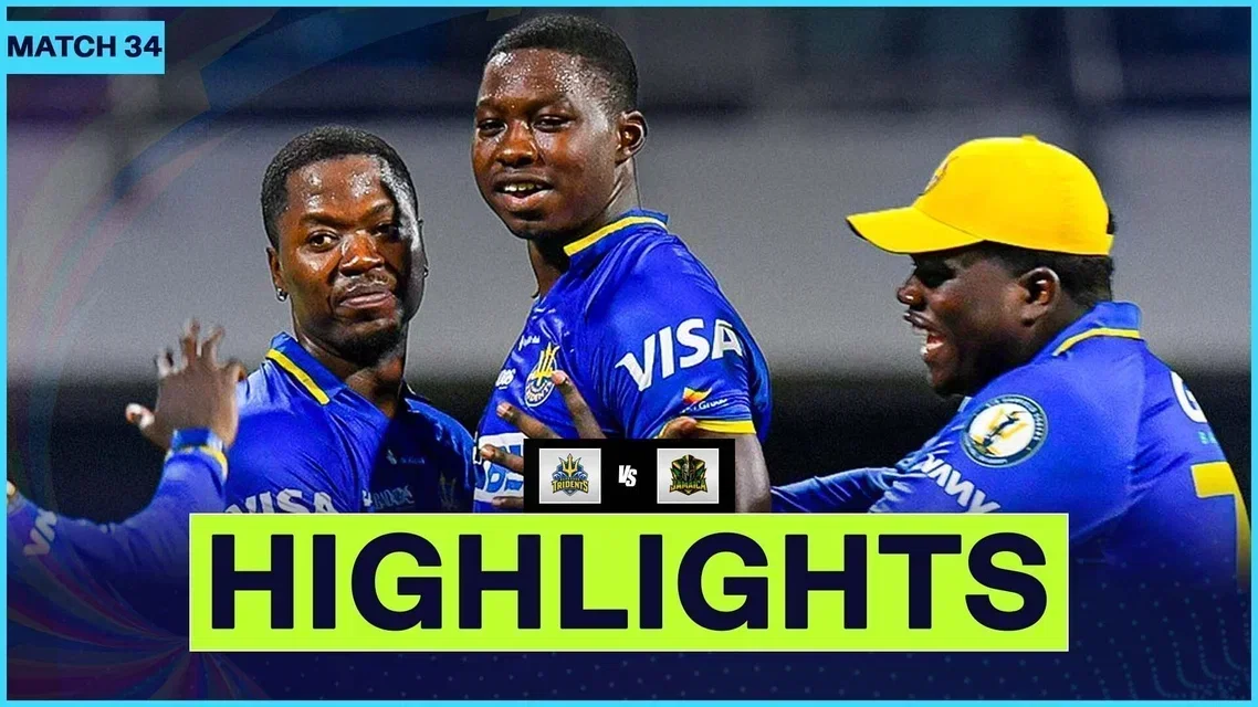 Motie’s Late Heroics Seal Tridents’ Playoff Spot | Match 34 Highlights