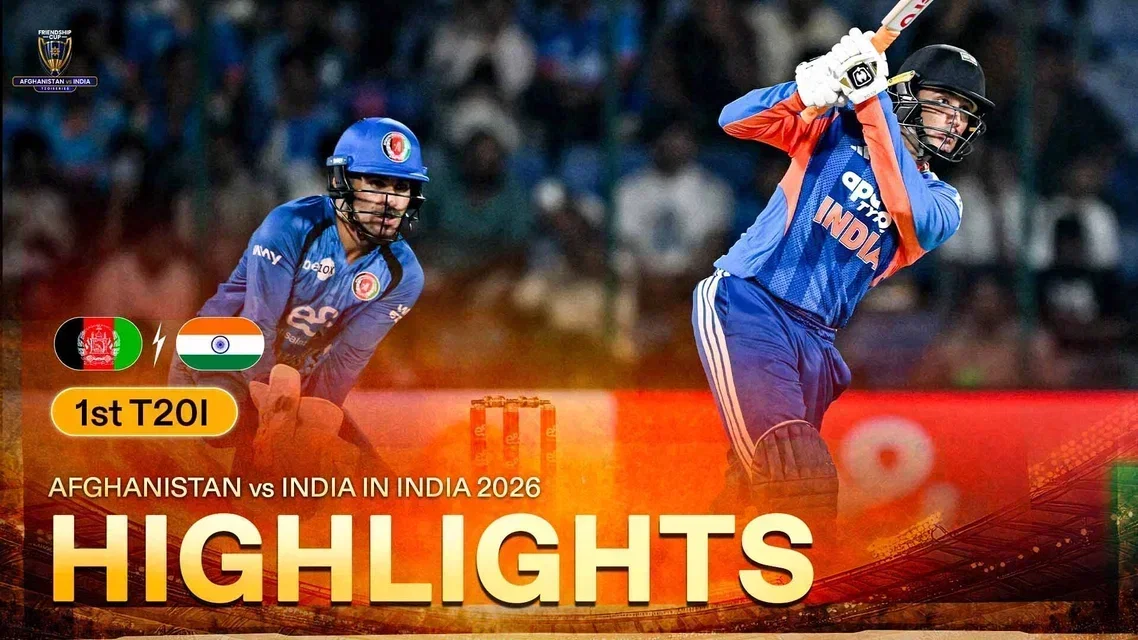 India Begin Afghanistan Series in Style With a Statement Win | 1st T20I Highlights