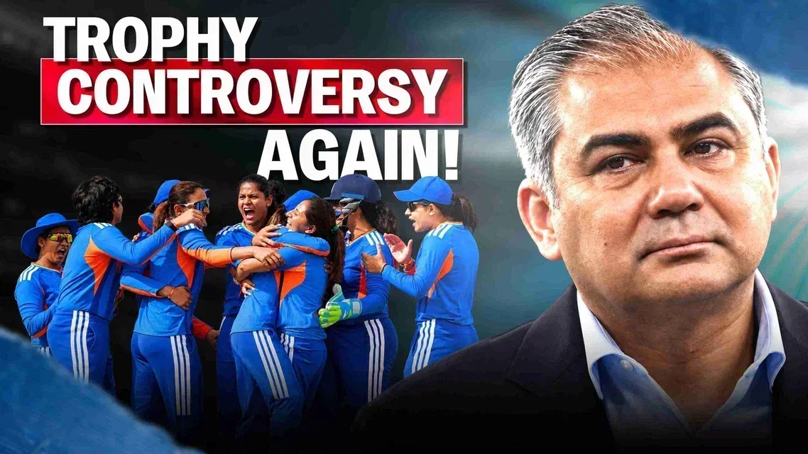 India refuses Women's Asia Cup trophy from Mohsin Naqvi 