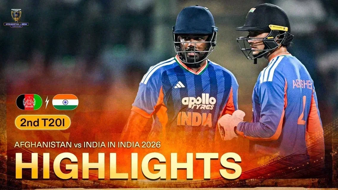 India Make It 2-0! Nitish & Sanju Shine Against Afghanistan | Highlights