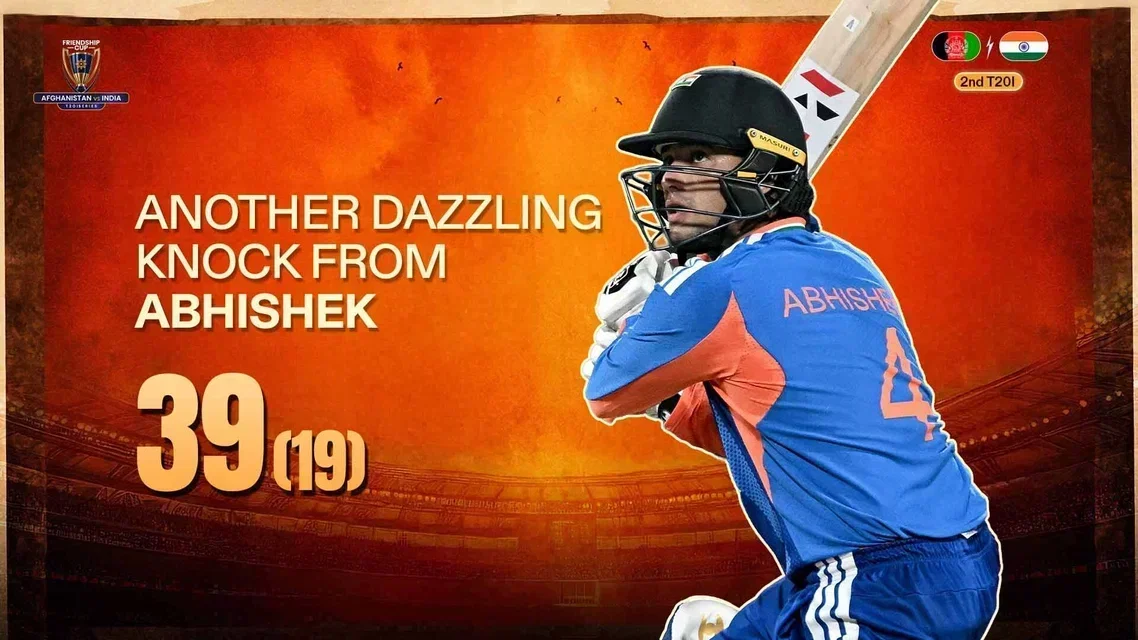 Abhishek Sharma's 39 off 19 | 2nd T20I Player Performance