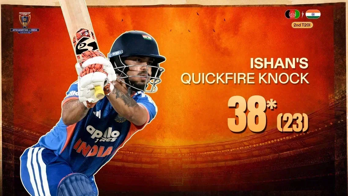 Ishan Kishan's 38* off 23 | 2nd T20I Player Performance