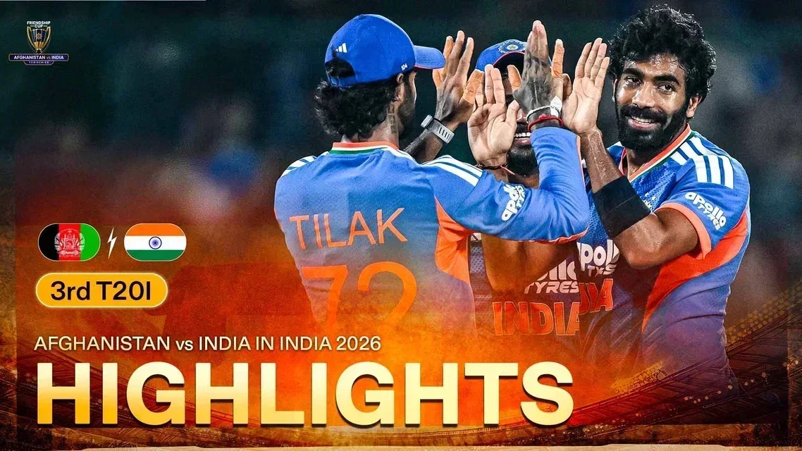 India beat Afghanistan by 127 runs | 3rd T20I Highlights