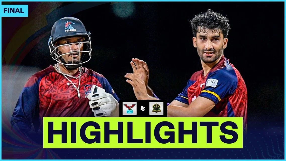 Maaz Sadaqat's century goes in vain as Falcons crush Kingsmen in CPL FInal | Full Highlights
