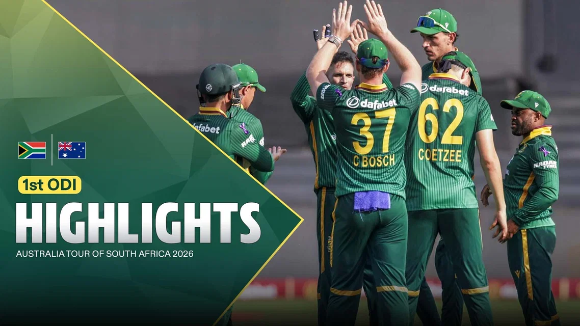 Proteas Fight Back Brilliantly to Seal Stunning Win Over AUS | 1st ODI Highlights