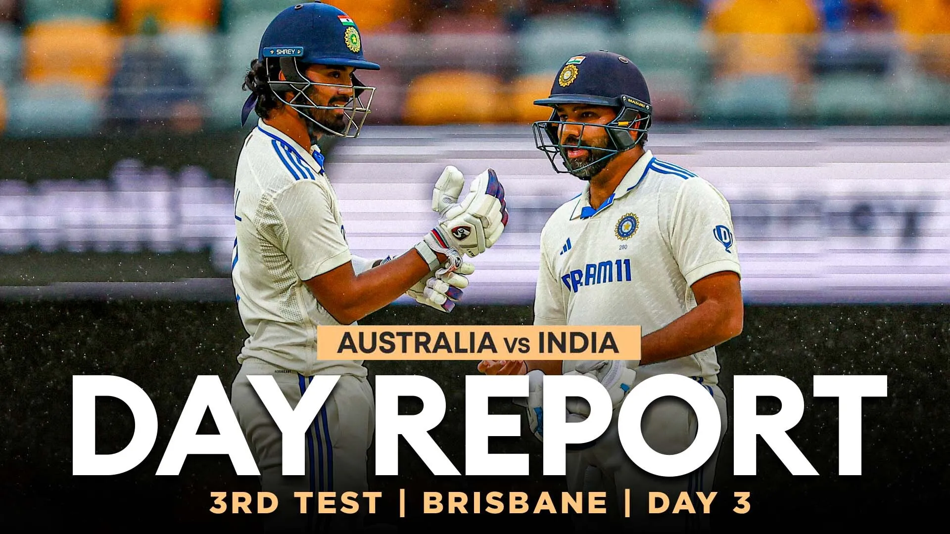 AUS vs IND, 3rd Test: India's batting lineup crumbles again amid rain delays