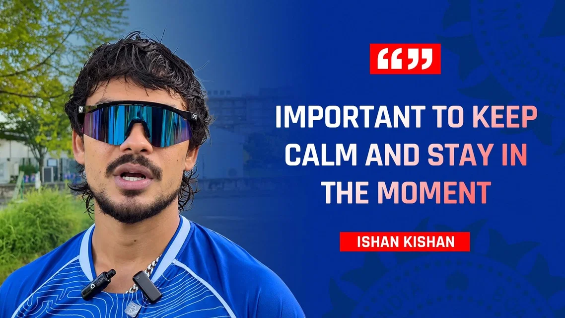 Ishan Kishan speaks on Handling Pressure and Staying Calm