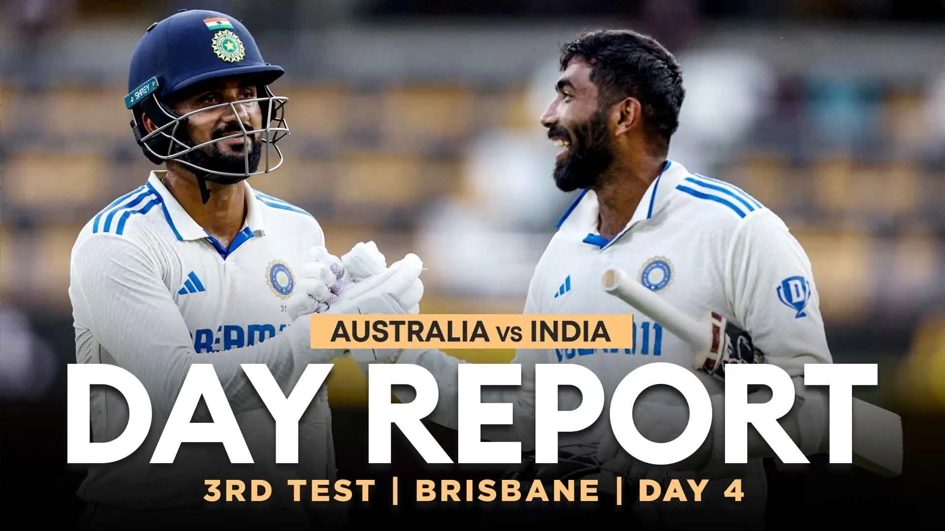 Bumrah-Akash saves the day for India with the Bat | Day 4 Report, 3rd BGT Test 