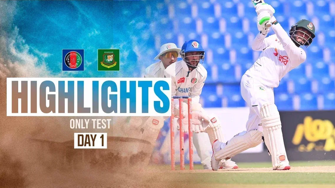 Afghanistan Hit Back After Bangladesh’s Flying Start | Day 1 Highlights
