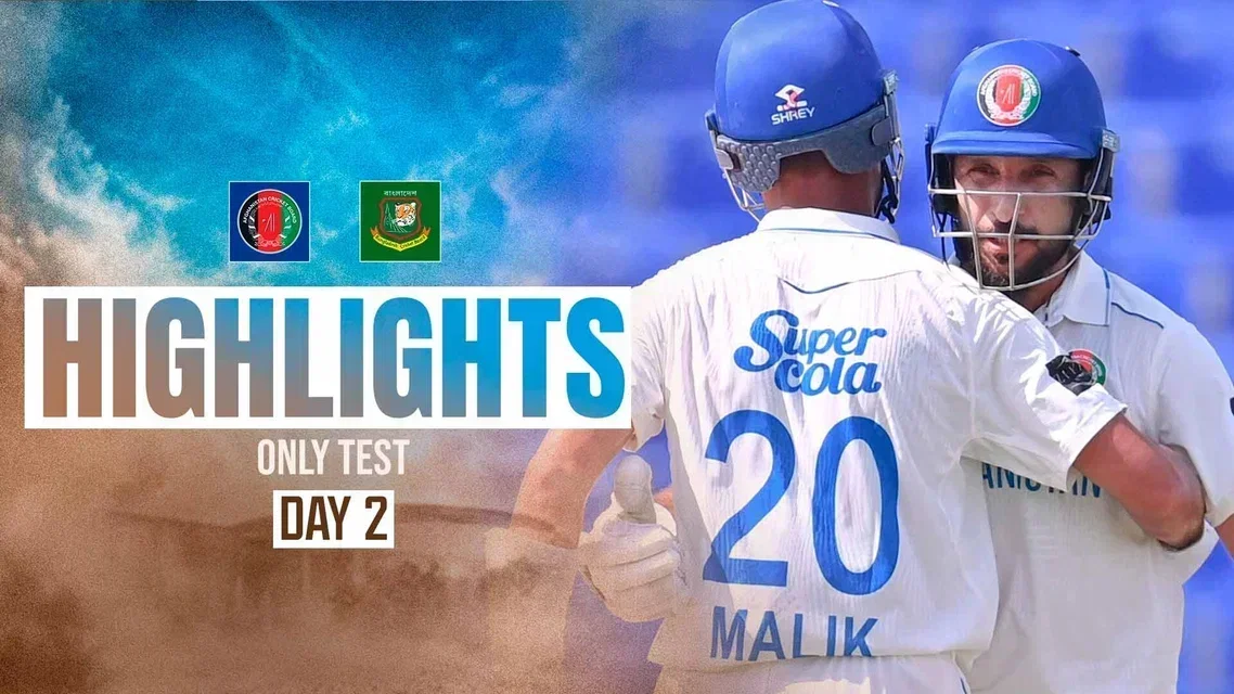 Afghanistan Fight Back Through Rahmat Shah and Abdul Malik | Day 2 Highlights