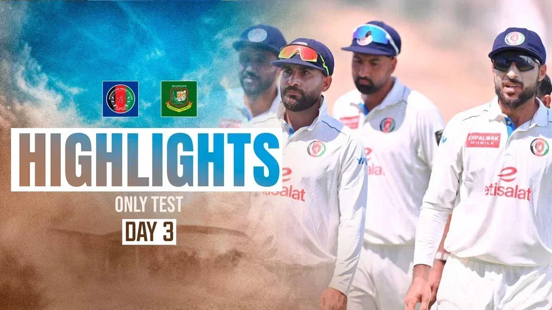 Najmul, Mushfiqur pile on the runs after Mahmud's hat-trick | Day 3 Highlights