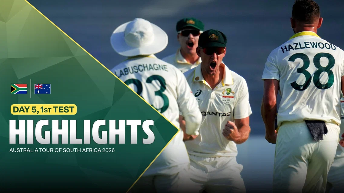Hazlewood Destroys SA! Bavuma Suffers First Test Loss as Captain | 1st Test Highlights