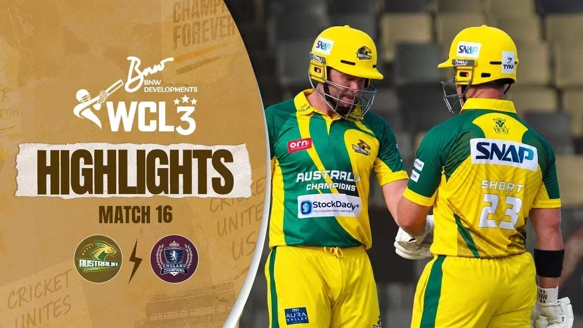 Australia Edge England by 16 Runs in a High-Scoring Thriller | Highlights