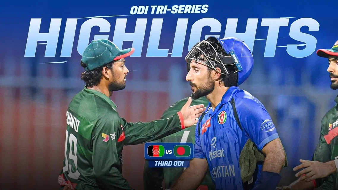 Afghanistan Make a Statement with a Crushing Win Over Bangladesh | Highlights