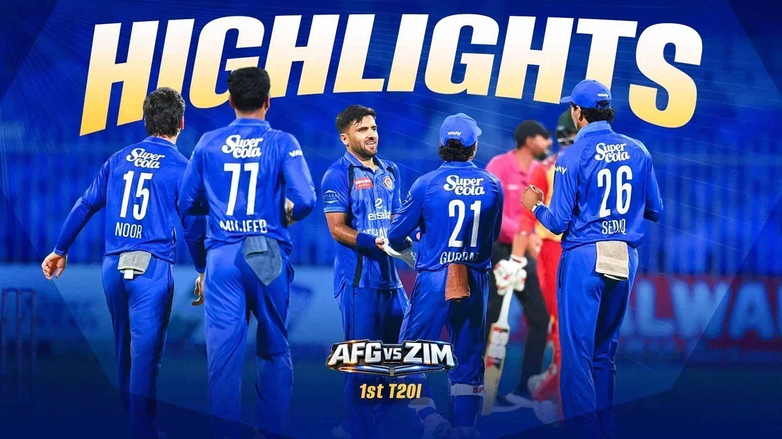 Rashid, Ahmadzai power Afghanistan to series-opening win | 1st T20I Highlights