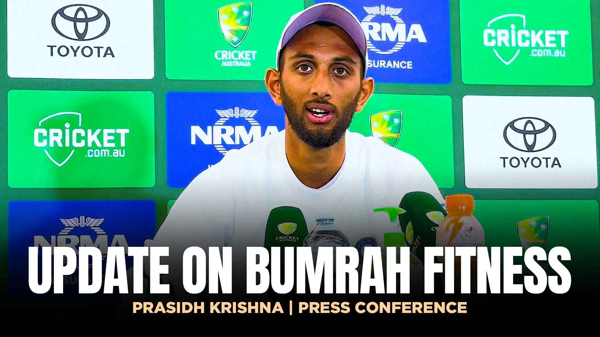 Bumrah's Fitness and Sydney Test Strategy | Prasidh Krishna's Press Conference