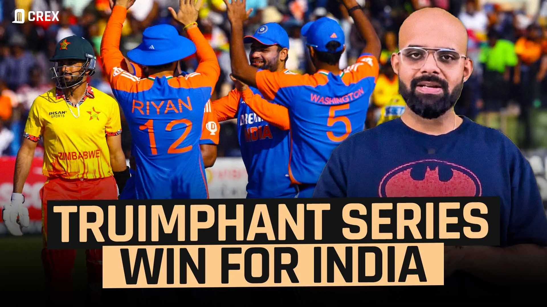 India Secures Convincing Series Victory Over Zimbabwe in T20Is