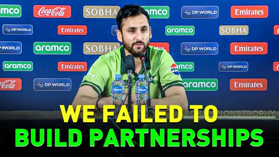 Agha Salman reacts after home loss to NZ in ICC Champions Trophy opener | Post Match Press Conference