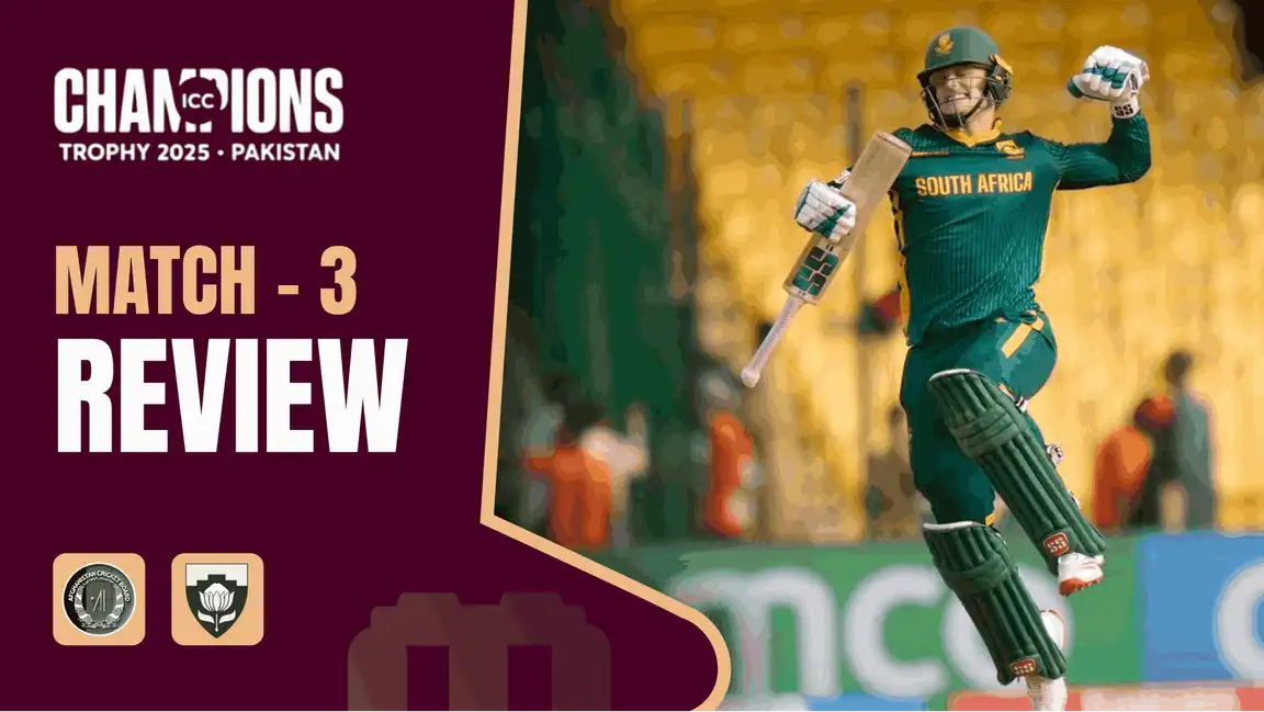SA outclass AFG with Rickelton’s first ODI ton and a solid middle-order performance | SA v AFG, Match Review
