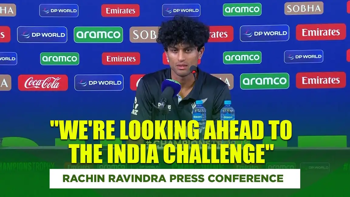 BAN vs NZ CT 2025: Rachin Ravindra speaks on Impressive Win & India's Challenge 