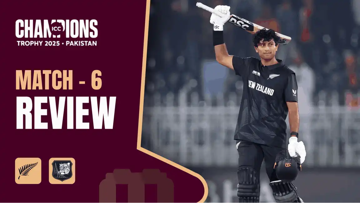 Powerful Kiwis Thrash Bangla Tigers to Seal Semi-Final Berth | Match Review