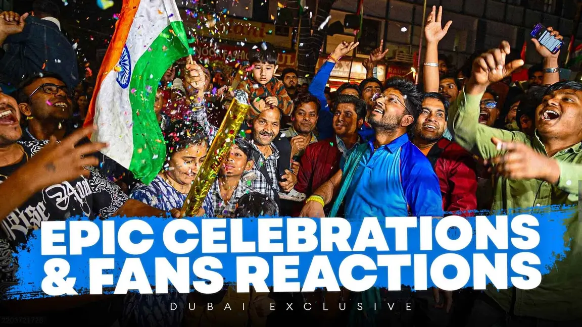 Unmatched Fan Frenzy & Epic Celebrations After the Champions Trophy win | Dubai Exclusive