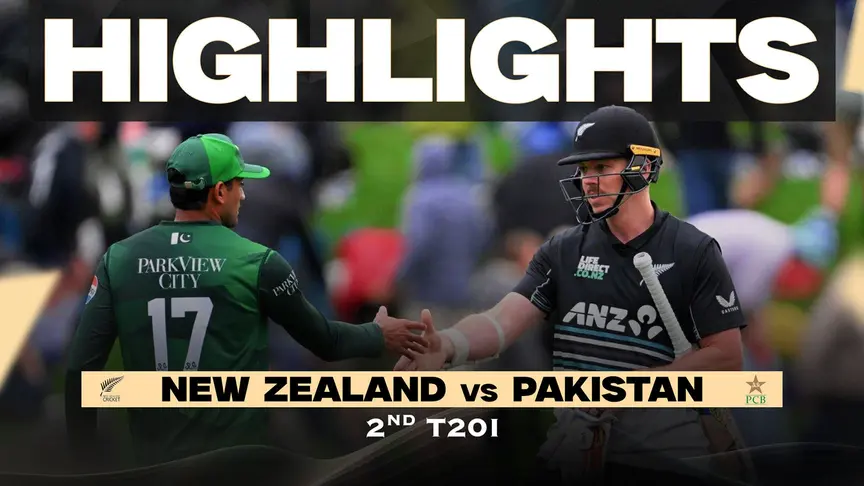 New Zealand beat Pakistan by 5 wickets | 2nd T20I  