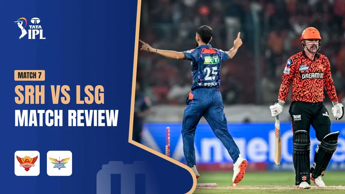 SRH v LSG | LSG give SRH a Taste of Their Own Medicine | Match Review